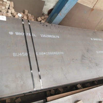 Placa d'acer resistent al desgast NM400